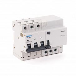Дифавтомат HRO63P 3PG4B0000C G 3P 50A 10кА 30мА