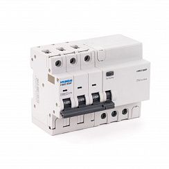 Дифавтомат HRO63P 3PG4C0000C G 3P 10A 10кА 30мА