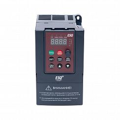 Частотный преобразователь ESQ-A200-2S0022 2.2кВт 200-260В (для однофазного двигателя)