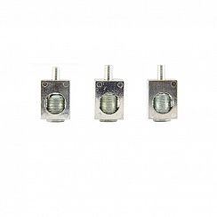 Туннельный зажим под кабель CTB 10GM 3S50-MM 1x2,5-16мм2, для HGM/HGE30/50E,S/60/100 (на номинальный ток меньше 50A) комплект из 3шт.